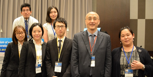 Research group of Prof. Sumika Arima (right) from the University of Tsukuba.